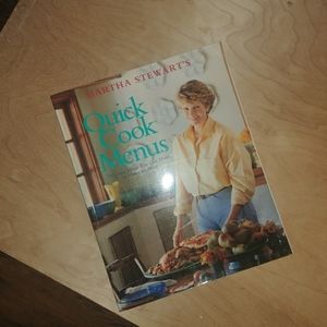 Martha Stewart Quick Cook Menus Cookbook